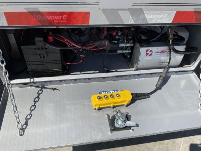 New 2024 Diamond C Trailers FMAX212L40X102HDT 8.5FT X 40FT 25.9K GVW Equipment Trailer