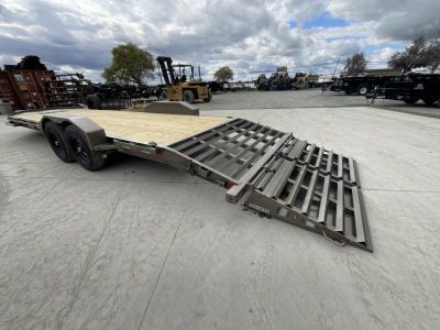New 2025 Diamond C Trailers LPX207L26X82PS 7FT X 26FT 14.9K GVW Equipment Trailer