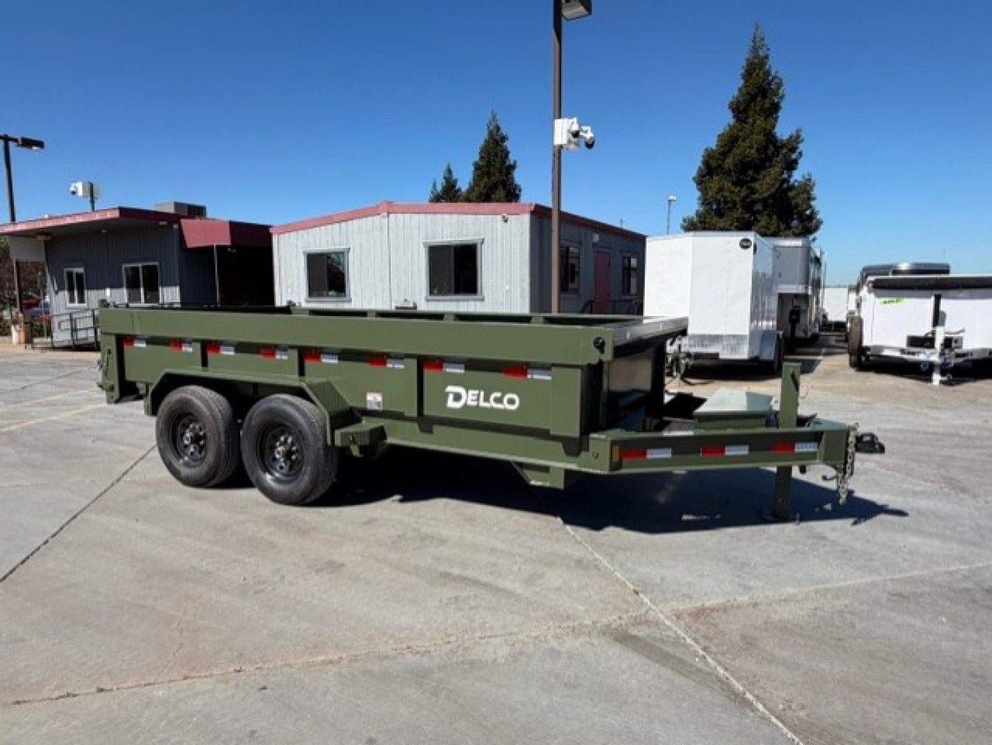 New 2026 Delco Trailers D314 7FT X 14FT 14K GVW Dump Trailer