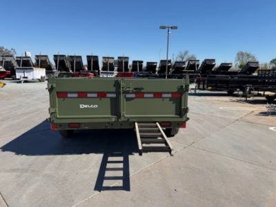 New 2026 Delco Trailers D314 7FT X 14FT 14K GVW Dump Trailer