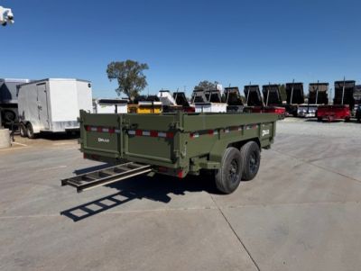 New 2026 Delco Trailers D314 7FT X 14FT 14K GVW Dump Trailer