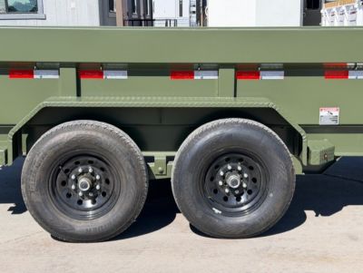 New 2026 Delco Trailers D314 7FT X 14FT 14K GVW Dump Trailer