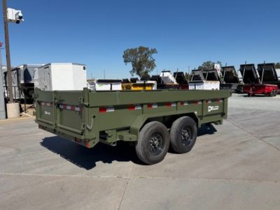 New 2026 Delco Trailers D314 7FT X 14FT 14K GVW Dump Trailer