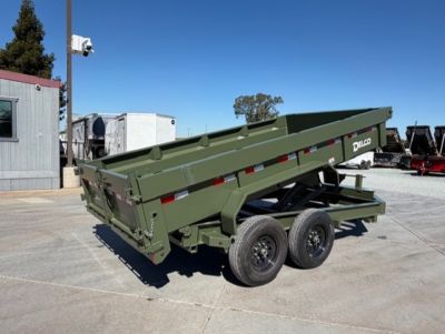 New 2026 Delco Trailers D314 7FT X 14FT 14K GVW Dump Trailer