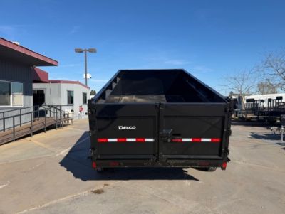 New 2026 Delco Trailers D314 P3 7FT X 14FT 14K GVW Dump Trailer