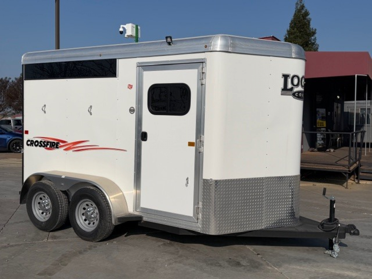 New 2025 Logan Coach CROSSFIRE2BP CROSSFIRE 2 HORSE BP Horse Trailer
