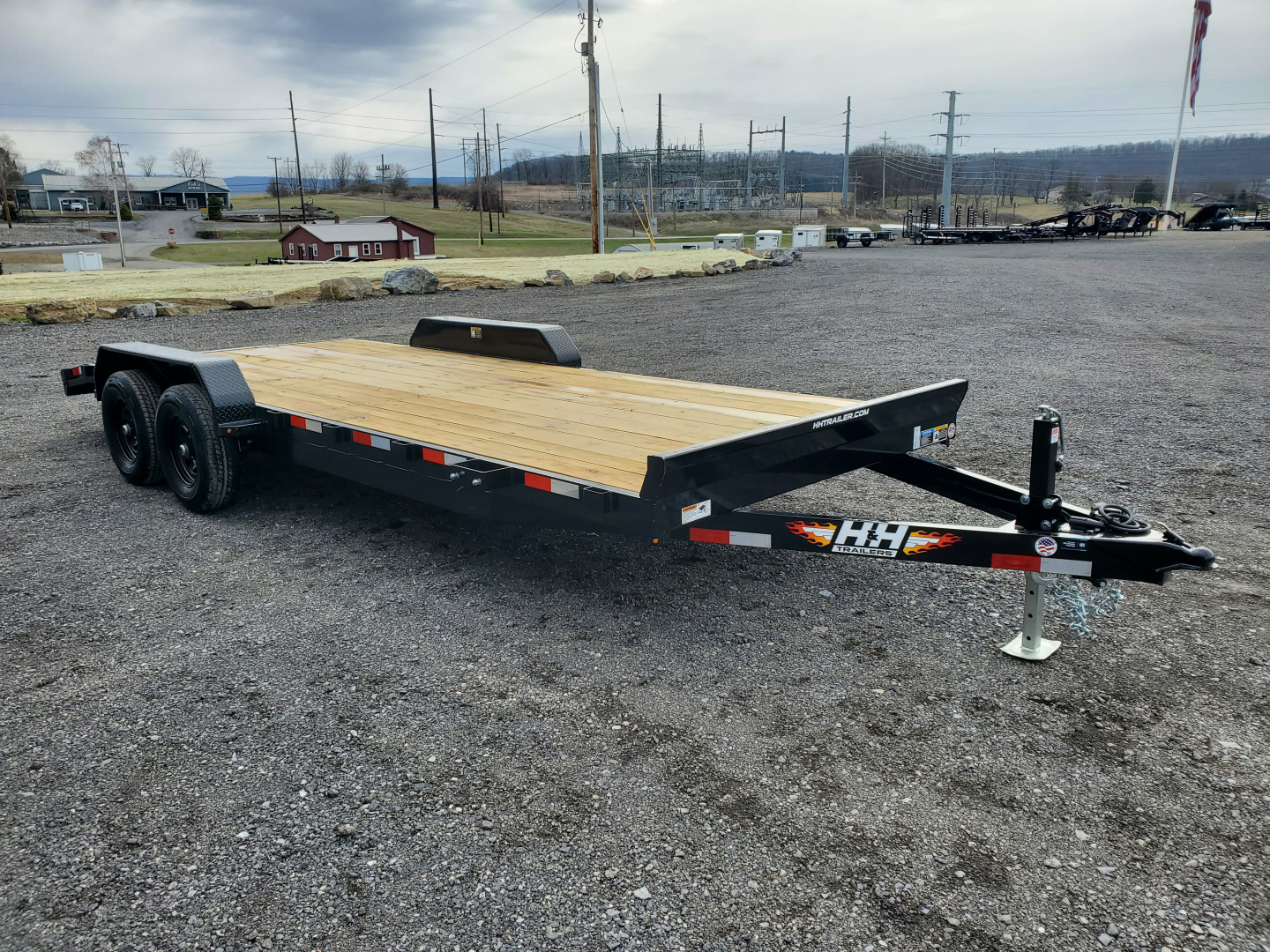 New 2026 H&H Trailers HCH8220 Car Hauler / 82"X20' / 9900 GVWR