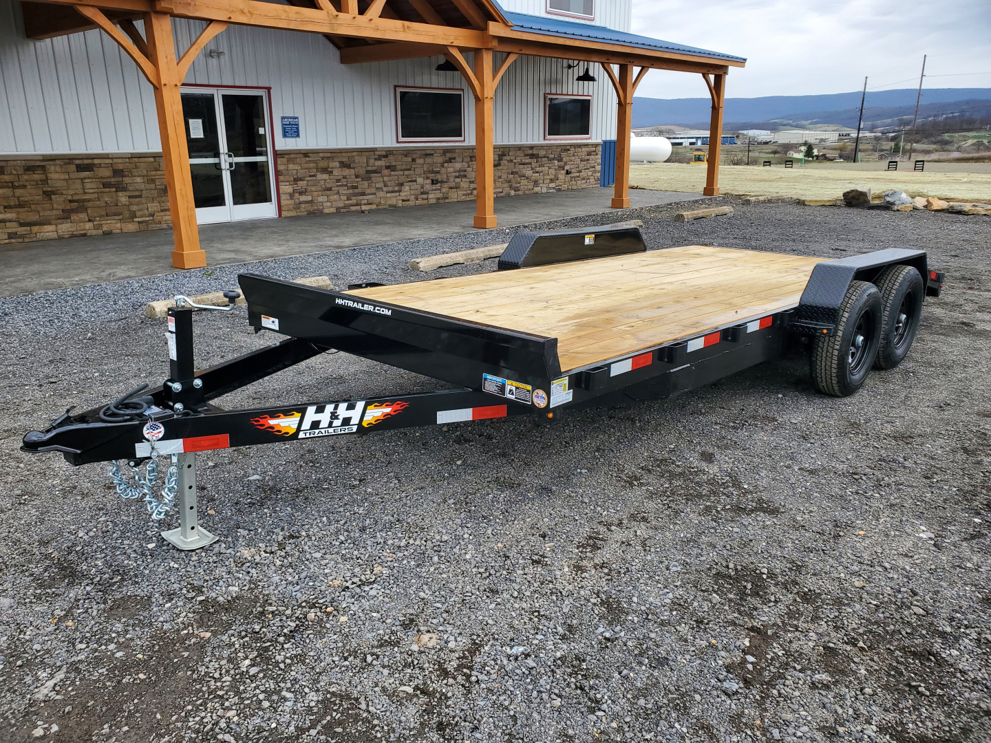 New 2026 H&H Trailers HCH8218 Car Hauler / 82"X18' / 9900 GVWR