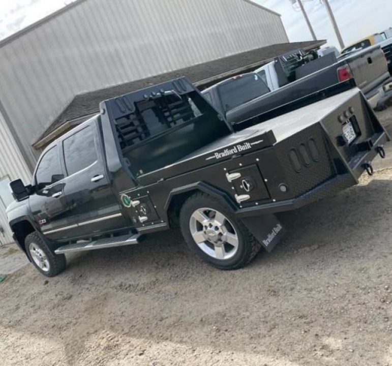 New 2024 Bradford Built 96"x103" Ram Dual Wheel Long Bed Box Removal