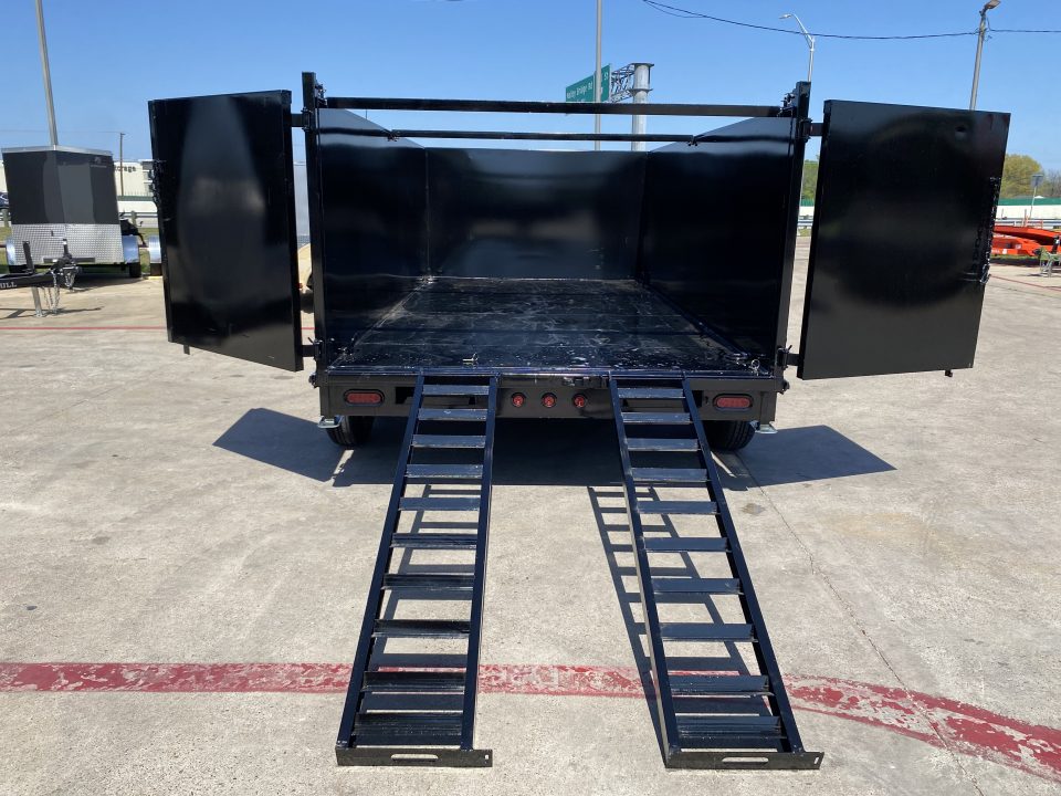New 2026 Top Hat Trailers DE14 14'x83"x4' Dump Trailer