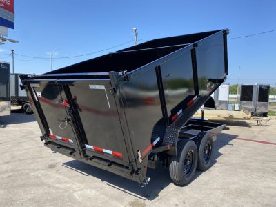 New 2026 Top Hat Trailers DE14 14'x83"x4' Dump Trailer