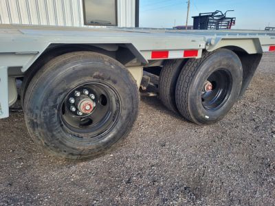 New 2026 Buckshot 102"X36' Gooseneck Hydraulic Dovetail Trailer