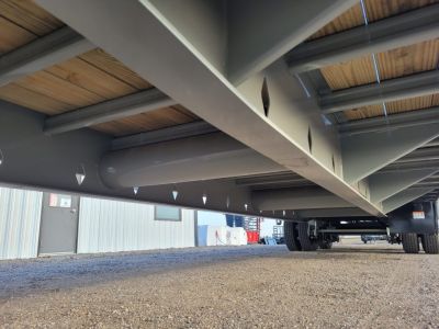 New 2026 Buckshot 102"X36' Gooseneck Hydraulic Dovetail Trailer