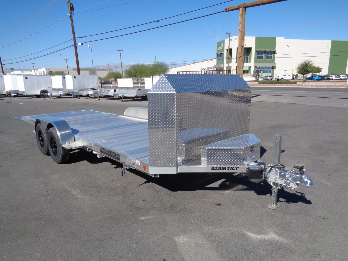 New 2027 ALUMA * 8220H-TILT-ANV * 20Ft Tilt Anniversary Edition 10k Car Hauler