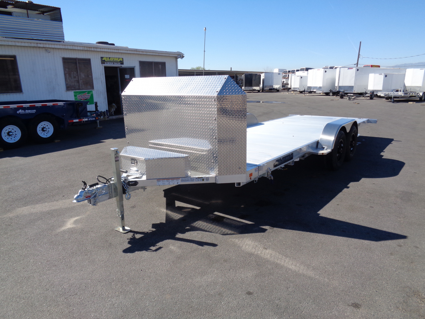New 2027 ALUMA * 8220H-TILT-ANV * 20Ft Tilt Anniversary Edition 10k Car Hauler