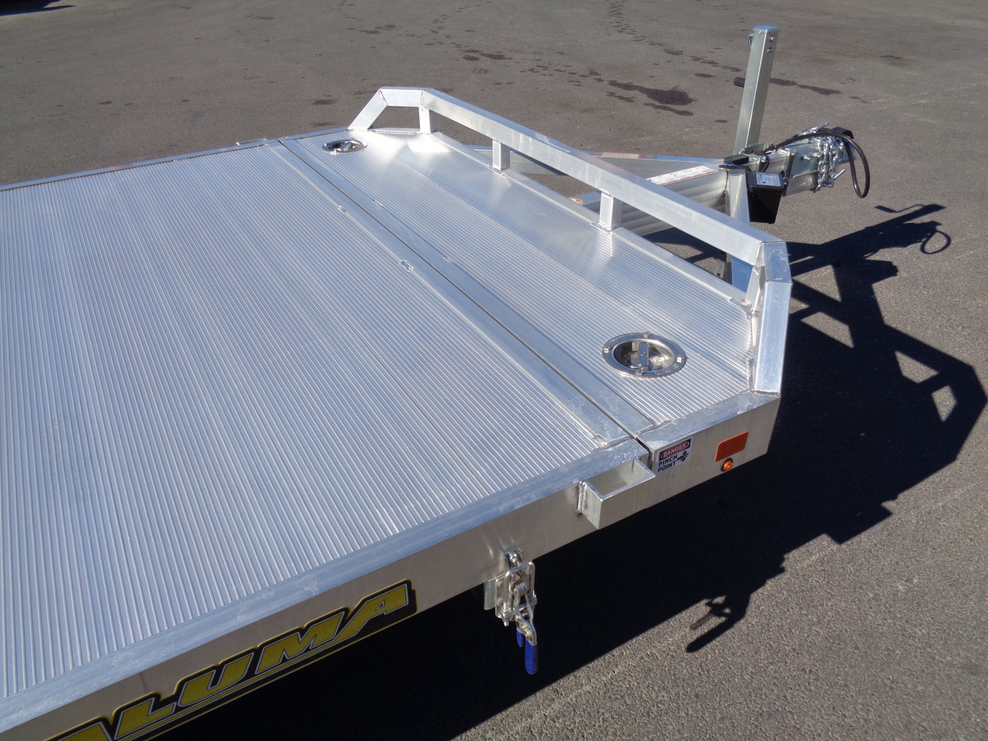 New 2027 Aluma * 8218 Tilt * 18Ft Aluminum Tilt 7k Car Hauler