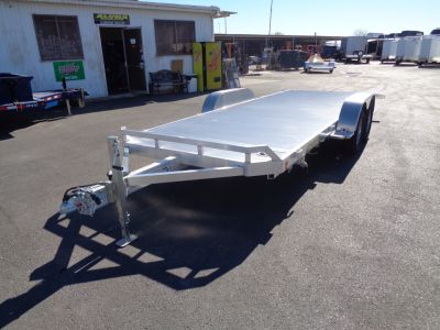 New 2027 Aluma * 8218 Tilt * 18Ft Aluminum Tilt 7k Car Hauler
