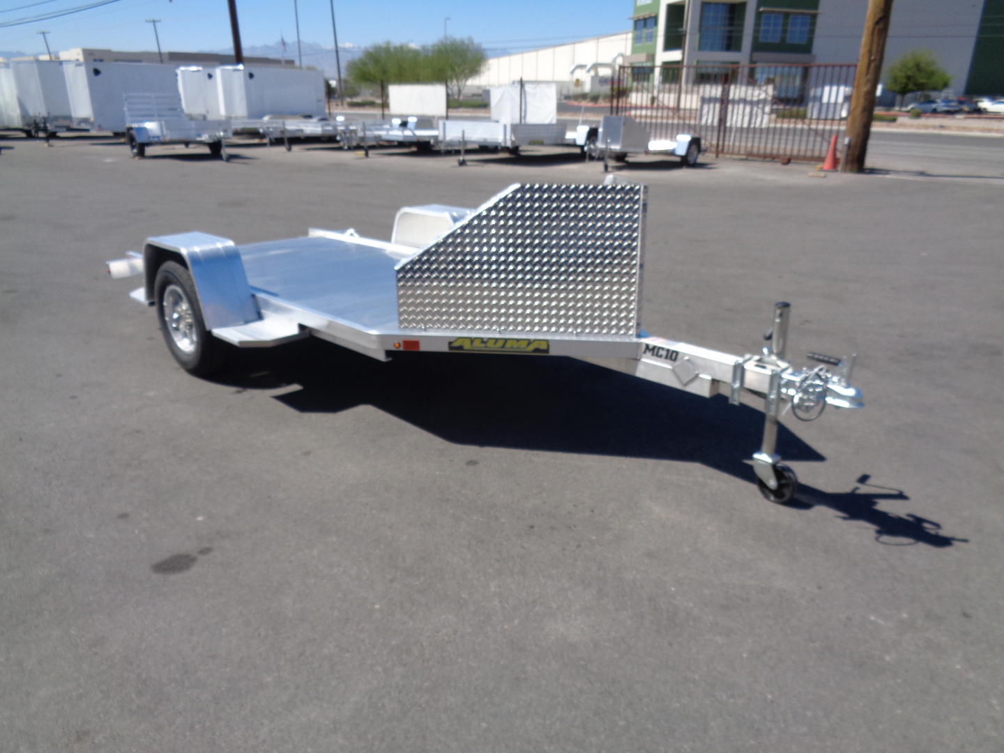 New 2027 Aluma * MC10 * Single Axle Motorcycle Trailer