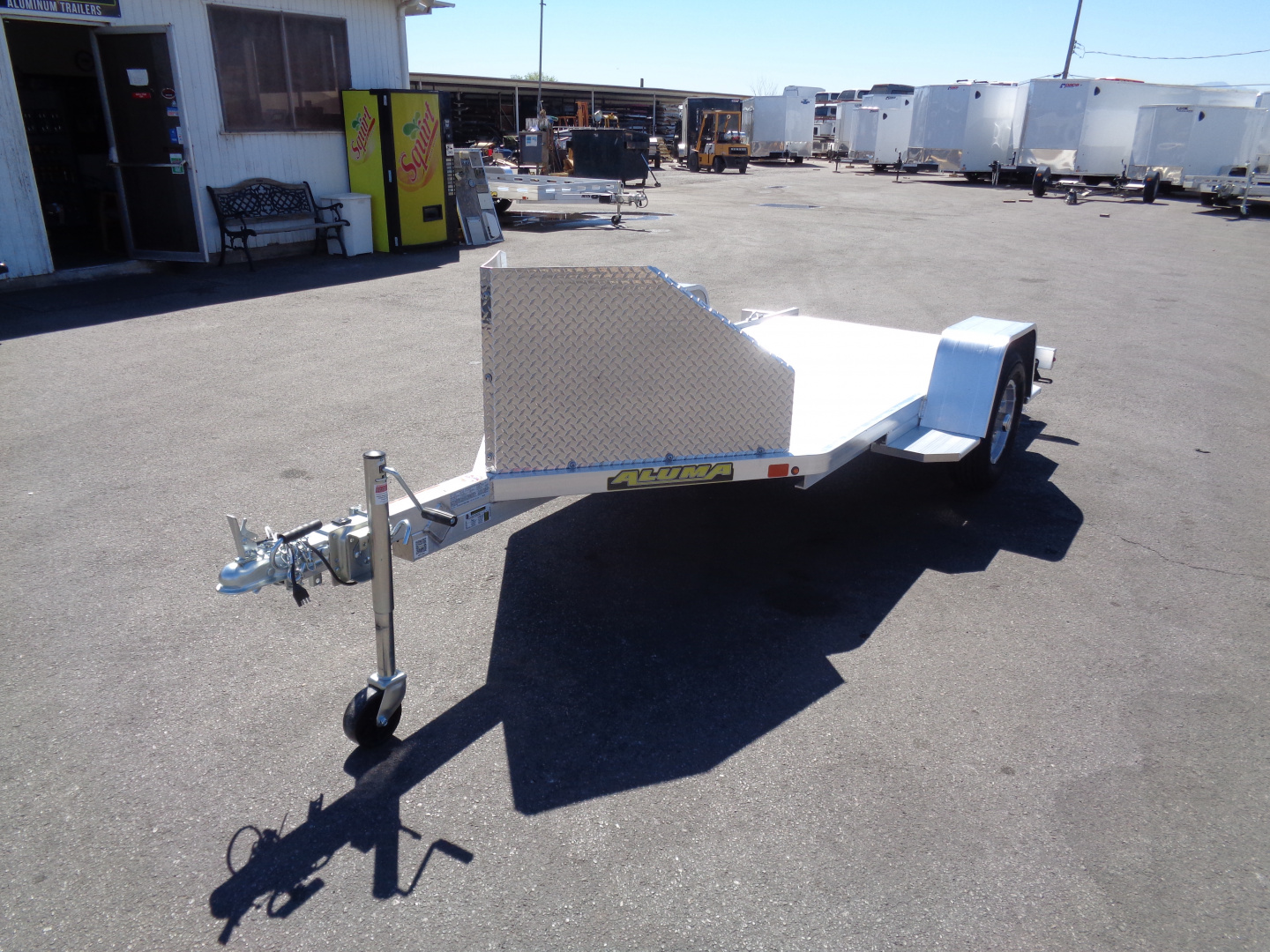 New 2027 Aluma * MC10 * Single Axle Motorcycle Trailer