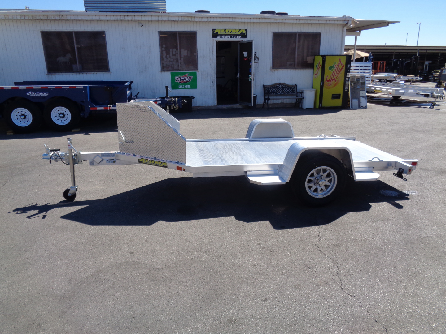 New 2027 Aluma * MC10 * Single Axle Motorcycle Trailer