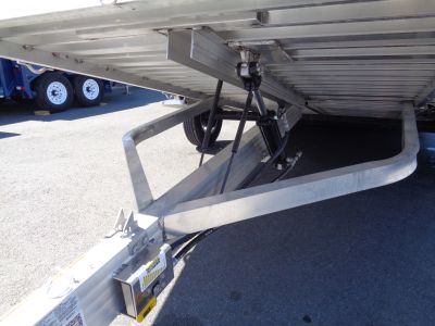New 2027 Aluma * 8015S TILT * 15Ft Single Axle Tilt Aluminum ATV Trailer