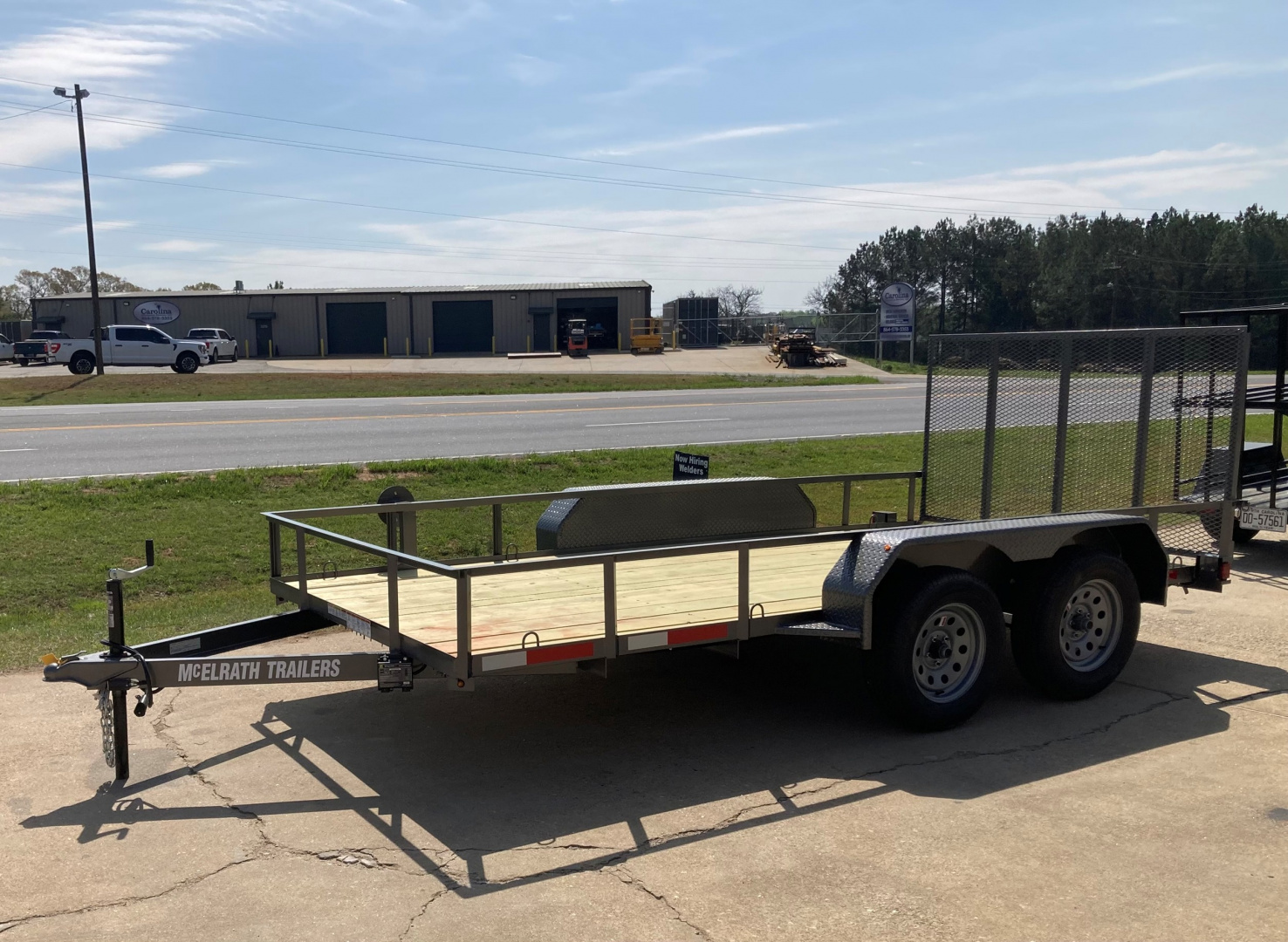 New 2026 McElrath Trailers 714T3.5T Utility Trailer