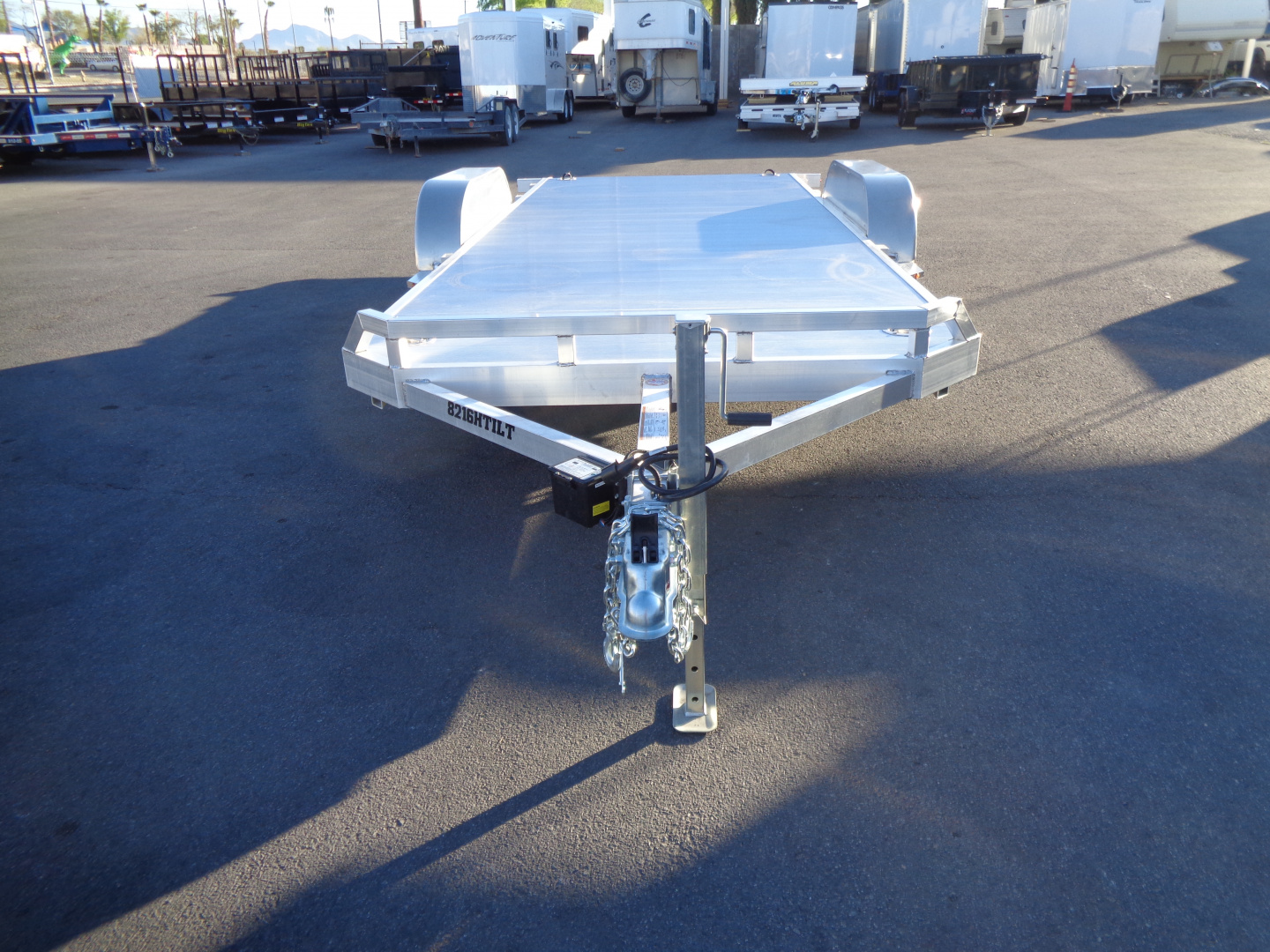 New 2027 Aluma * 8216H Tilt * 16Ft 10K Tilt Car Hauler
