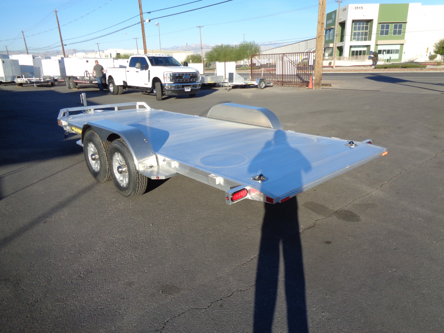 New 2027 Aluma * 8216H Tilt * 16Ft 10K Tilt Car Hauler