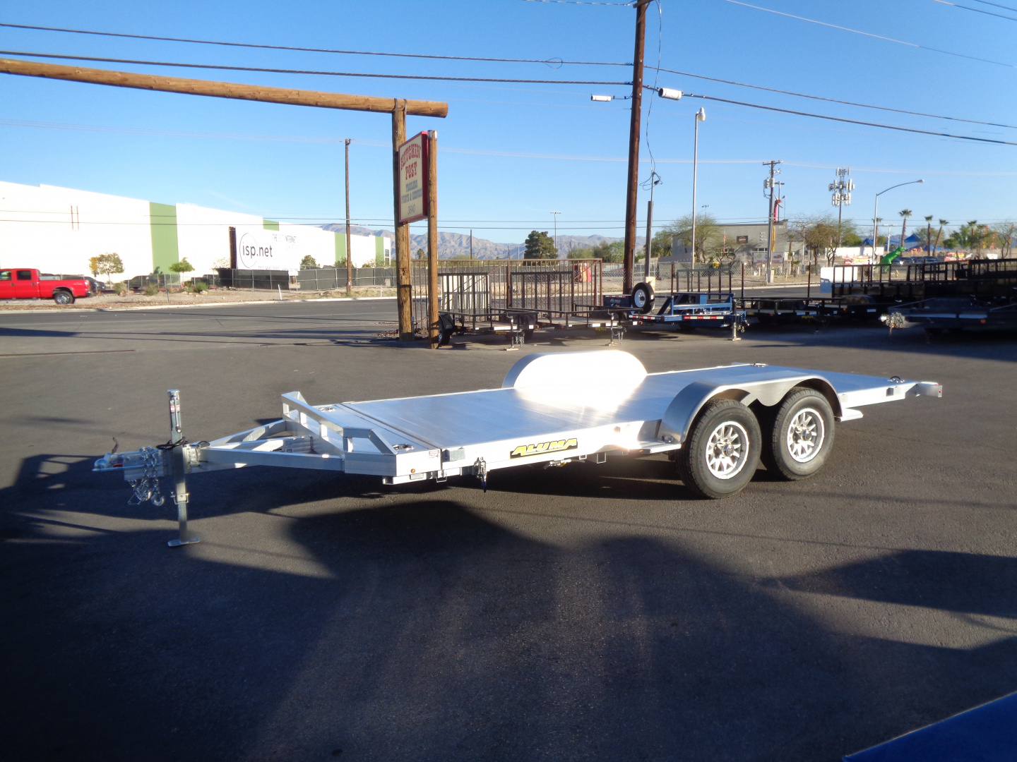 New 2027 Aluma * 8216H Tilt * 16Ft 10K Tilt Car Hauler