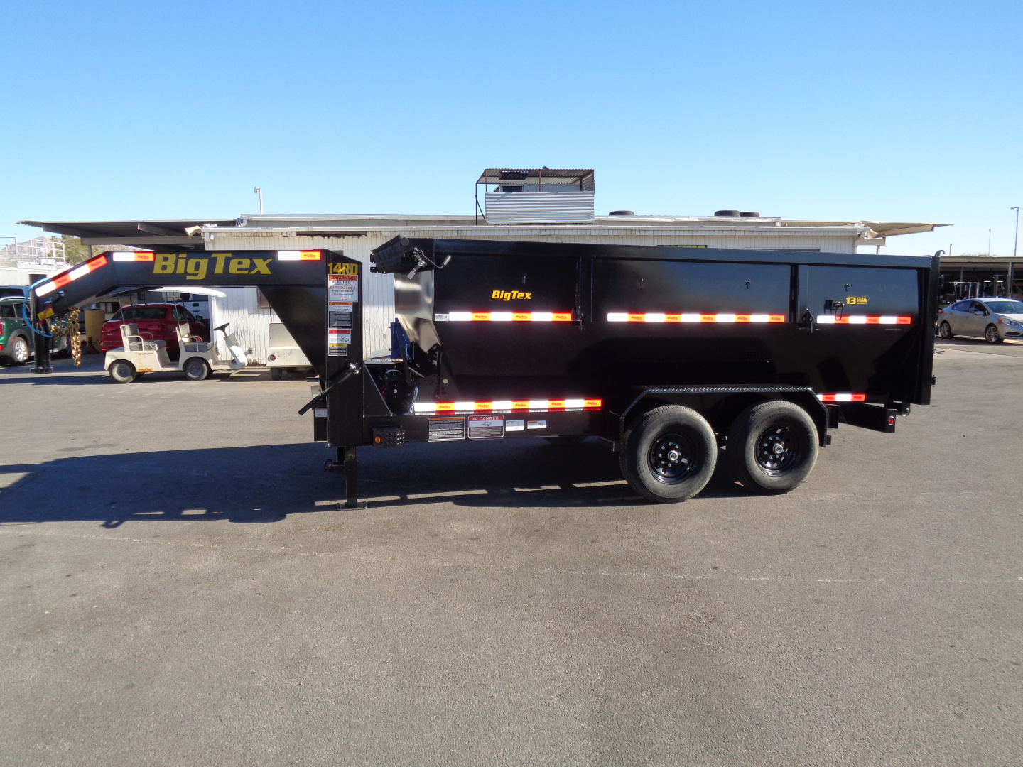 New 2026 Big Tex Trailers * 14RD-14 * 15.9K Roll Off Dump Trailer w/ 1 Bin