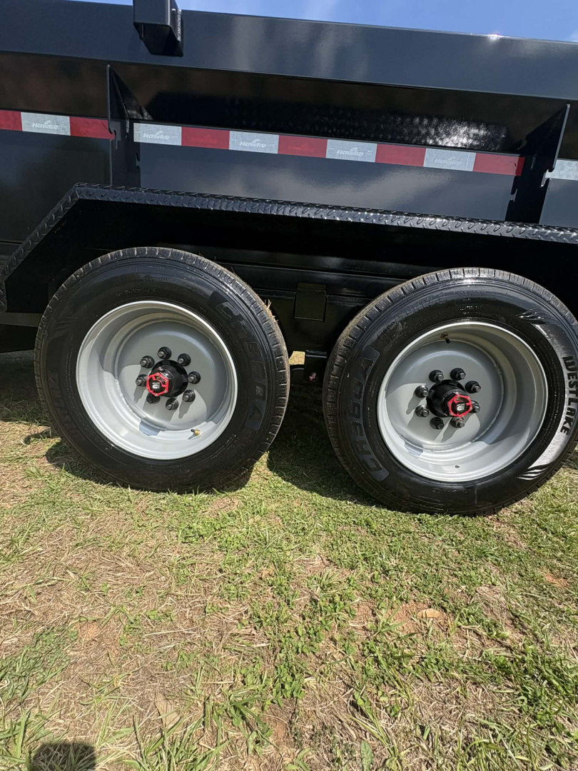New 2027 Hawke Trailers 7 X 14 17K Low Profile Dump Trailer