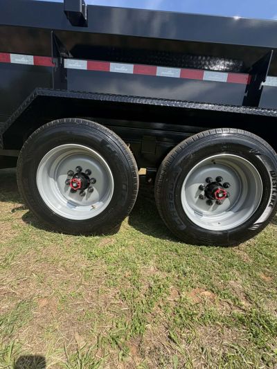 New 2027 Hawke Trailers 7 X 14 17K Low Profile Dump Trailer