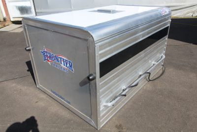 New 2026 Frontier Livestock Truck Topper - Double Door - Two Compartments - Truck Box (Livestock and Dog)