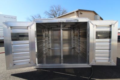 New 2026 Frontier Livestock Truck Topper - Double Door - Two Compartments - Truck Box (Livestock and Dog)