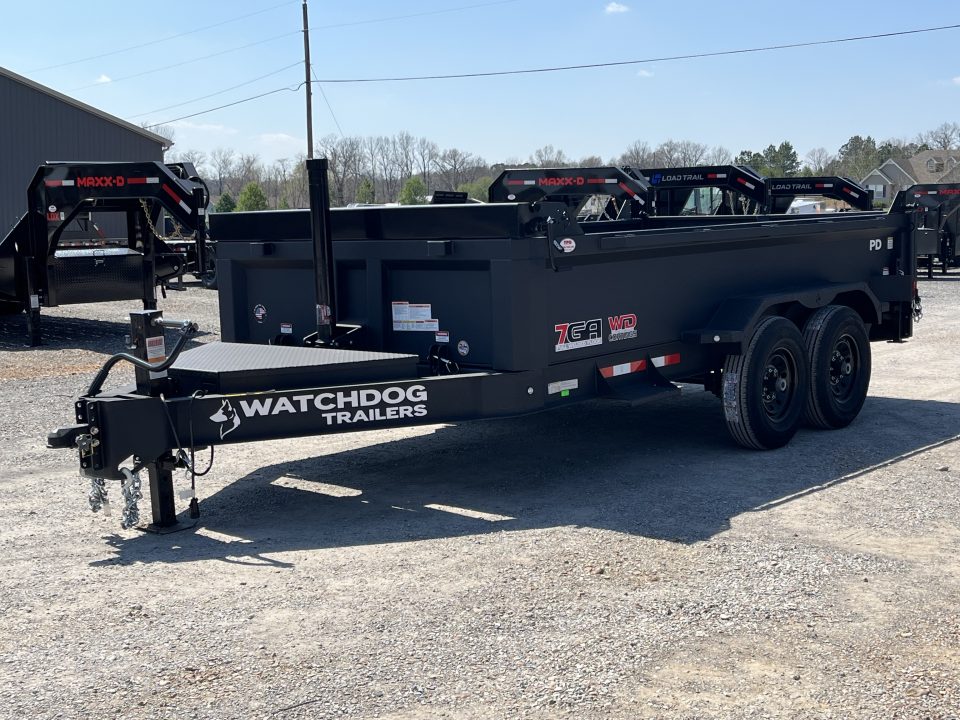 New 2026 Watchdog Dump Trailer | 7' x 14' 14K GVWR
