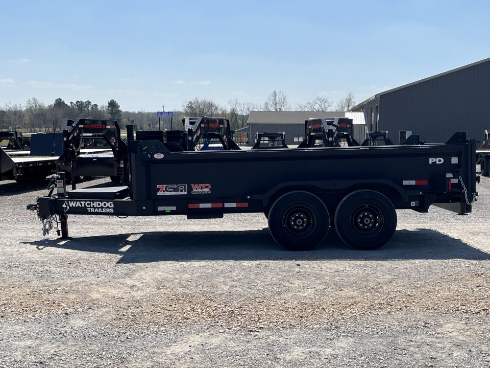 New 2026 Watchdog Dump Trailer | 7' x 14' 14K GVWR