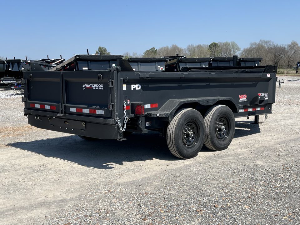 New 2026 Watchdog Dump Trailer | 7' x 14' 14K GVWR