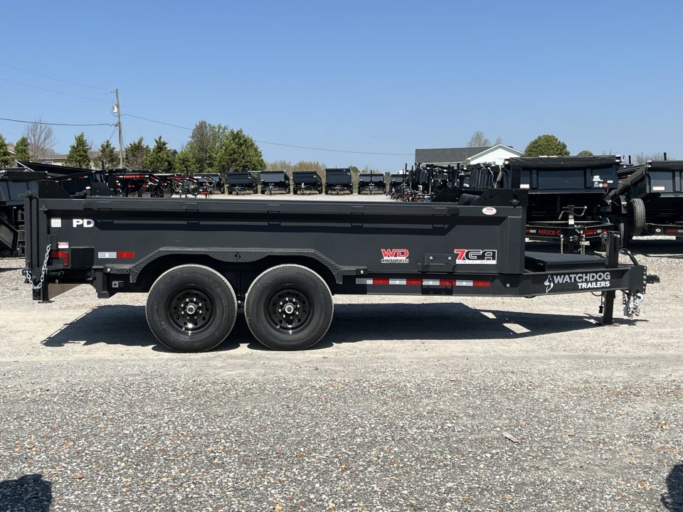 New 2026 Watchdog Dump Trailer | 7' x 14' 14K GVWR