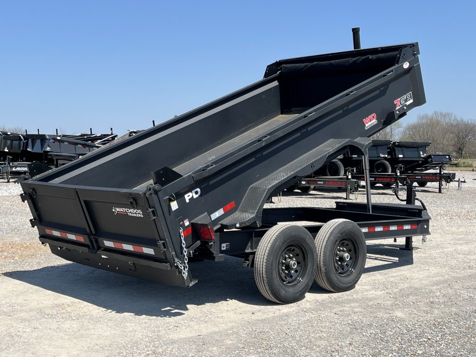 New 2026 Watchdog Dump Trailer | 7' x 14' 14K GVWR