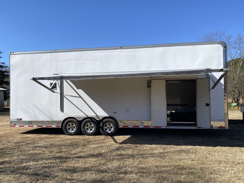 Used 2011 Cargo Mate 32’ Stacker Trailer