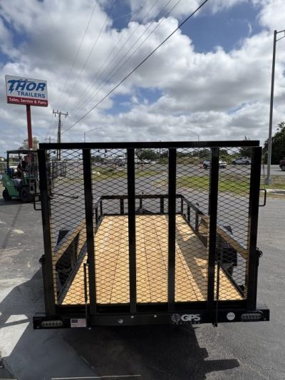 New 2026 GPS Trailers 5X10 SA TUBE TOP WITH RAMP Utility Trailer