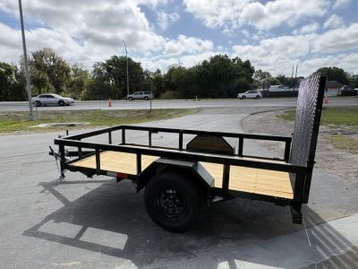 New 2026 GPS Trailers 5X10 SA TUBE TOP WITH RAMP Utility Trailer