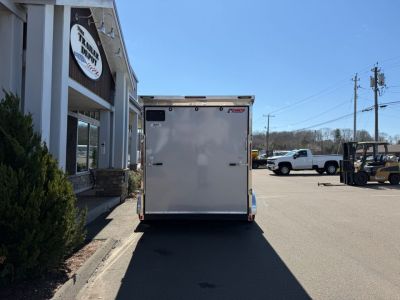 New Pace American 7' x 14' + V-Nose Enclosed Cargo Trailer with Ramp Door 7K