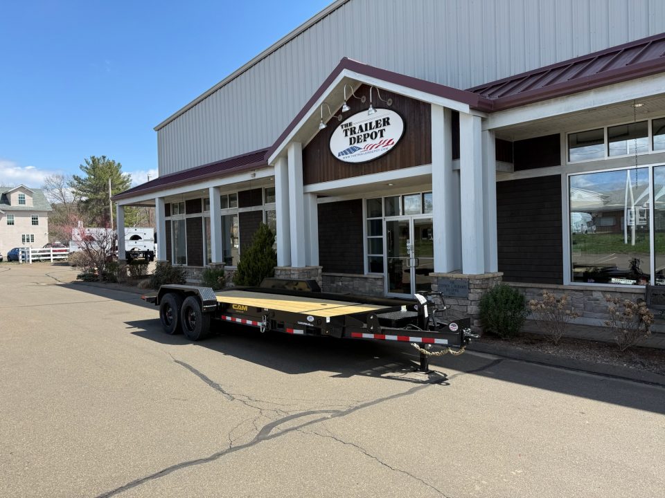 New CAM Superline 7' x 20' Split Tilt Trailer 17.6K