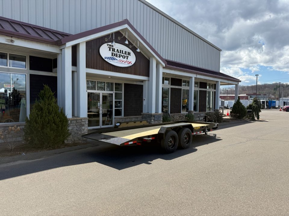 New CAM Superline 7' x 20' Split Tilt Trailer 17.6K