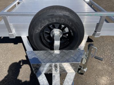 New 2026 Silverwing 7x16 5k Tandem Axle Aluminum Utility Trailer