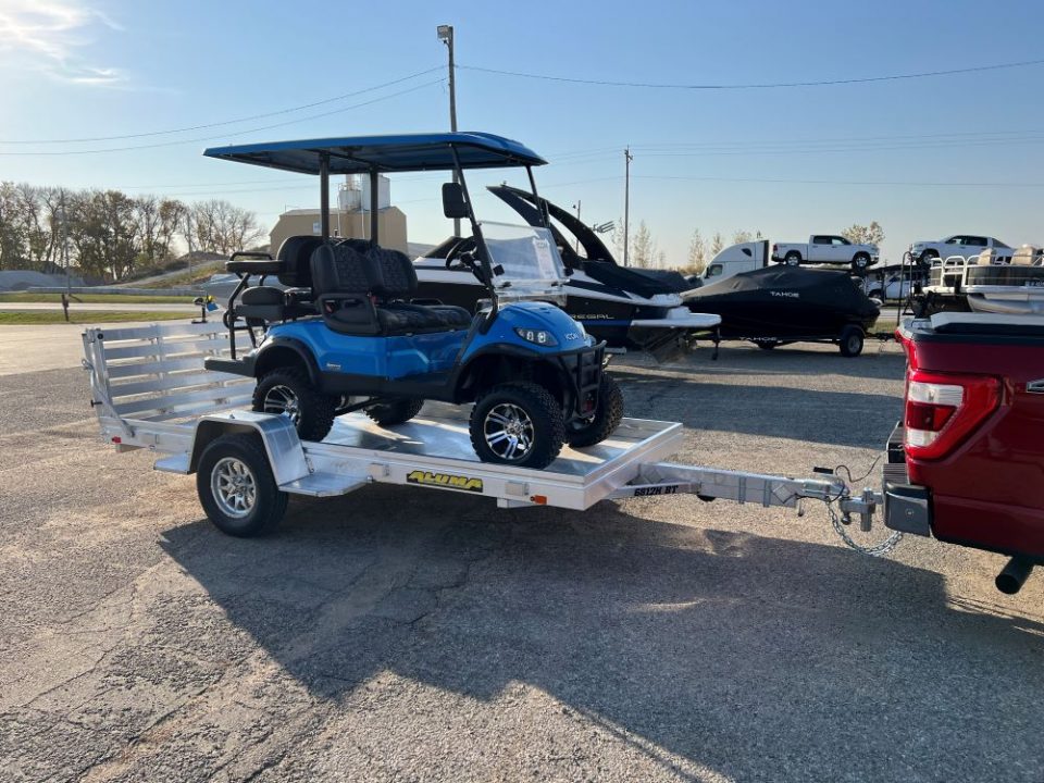 New 2027 Aluma 6812H-S-BT Utility Trailer / ALL ALUMINUM / 69" WIDE X 12' LONG