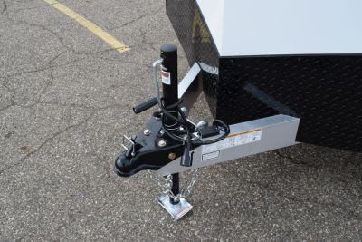 New ATC 7.5x14 STO 400 ALUMINUM CARGO TRAILER w/ BLACK TRIM PACKAGE