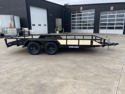 New Sure-Trac 7X16 TUBE TOP Utility Trailer