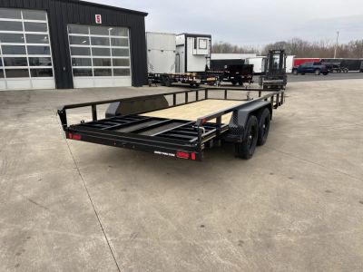 New Sure-Trac 7X16 TUBE TOP Utility Trailer